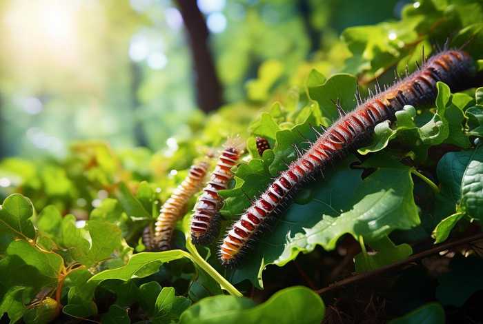 毛毛虫生活环境在哪里 毛毛虫生活在哪里的图片