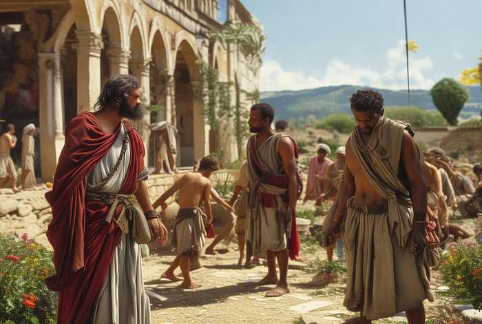 和奴隶一起生活、和奴隶一起生活的日子2.4