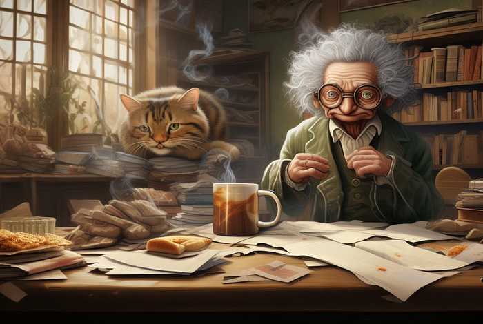 爱因斯坦的生活杂乱、爱因斯坦日常的生活方式