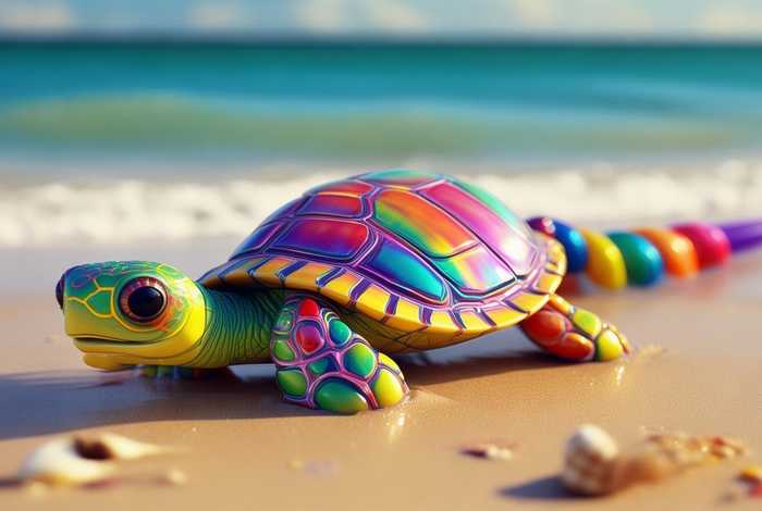 巴西龟蜡笔习性(变异巴西龟蜡笔) 巴西龟蜡笔习性(变异巴西龟蜡笔)