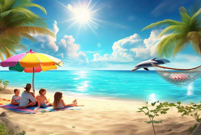 画一幅假期生活的画；画一幅假期生活画最好看又有创意的