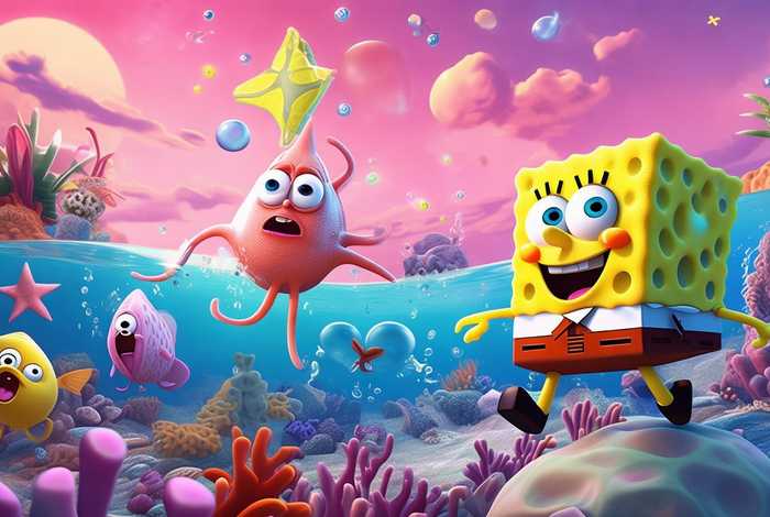 海绵宝宝海底世界作品；海绵宝宝海底世界作品简介