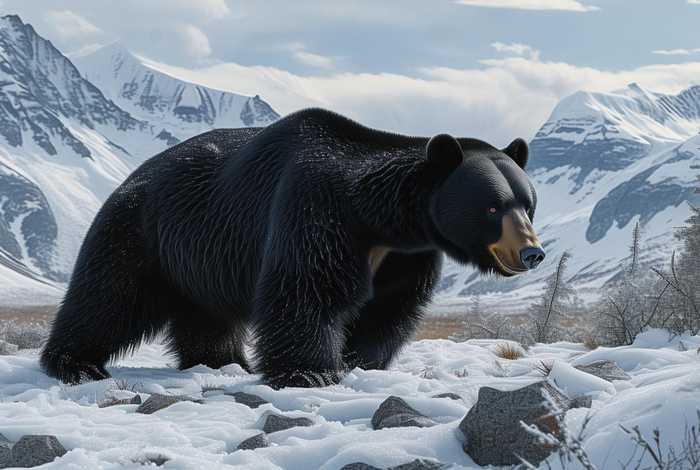 黑熊生活在哪里南极还是北极，黑熊生活在哪里南极还是北极呢