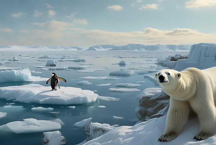 北极为什么没企鹅 - 为什么北极没有企鹅 科学解释