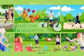 健康生活方式的宣传资料、宣传健康的生活方式海报