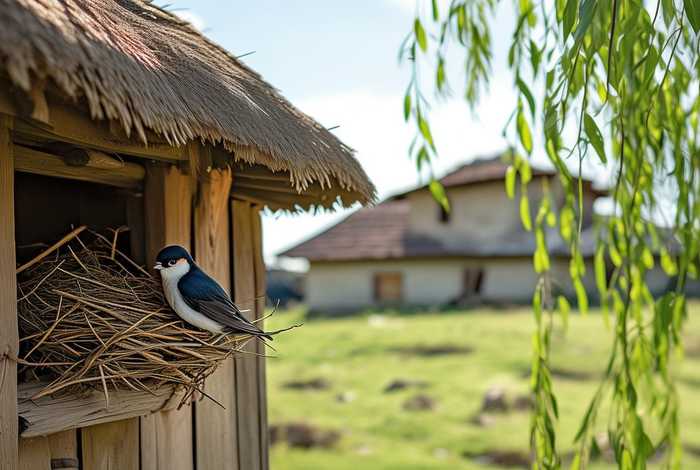 家燕主要生活在哪里、家燕在哪里筑巢