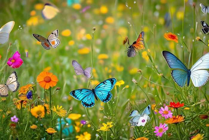 蝴蝶生活在哪里吃什么（蝴蝶住在哪里？通常吃什么？在哪里生活？）