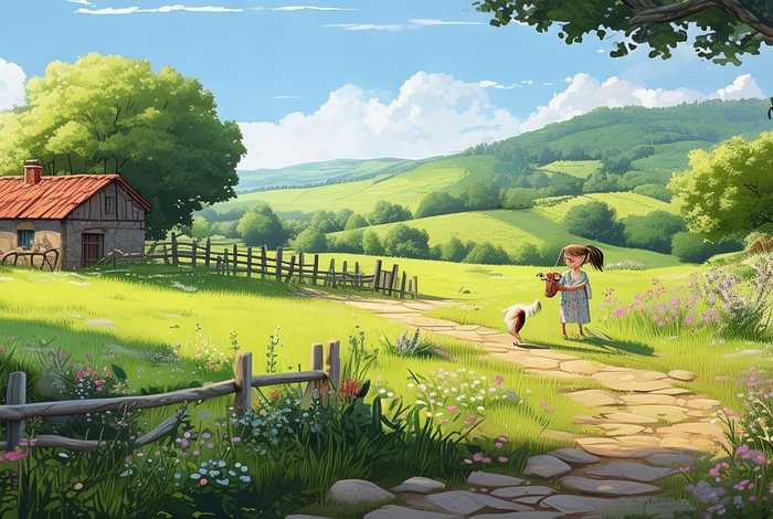 关于田园生活的作文600字（关于田园生活的作文600字初中）