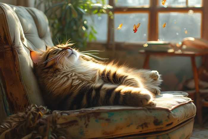 猫猫是怎么生活的，我想看猫是怎么生活的