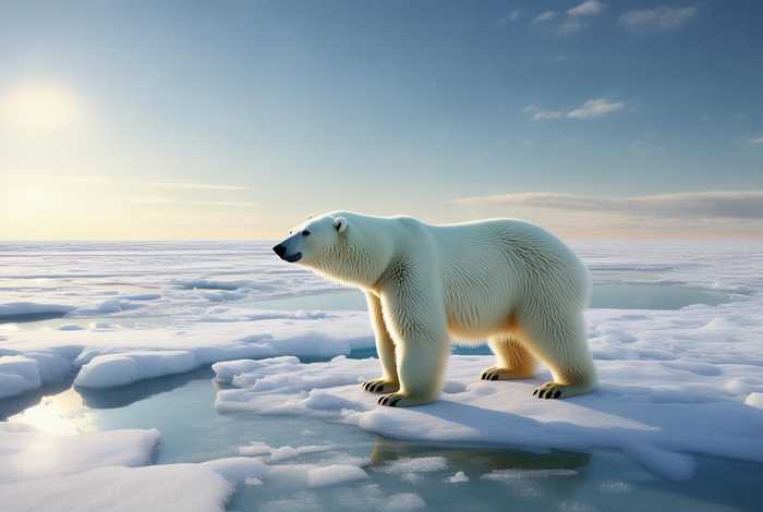 北极熊的生活习性英文（北极熊生活在哪里英文）