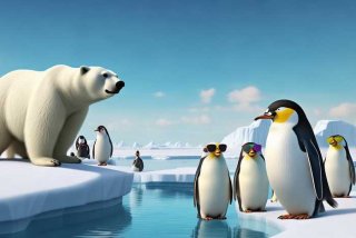 北极熊为什么不吃企鹅宝宝 北极熊为什么不吃企鹅宝宝脑筋急转弯