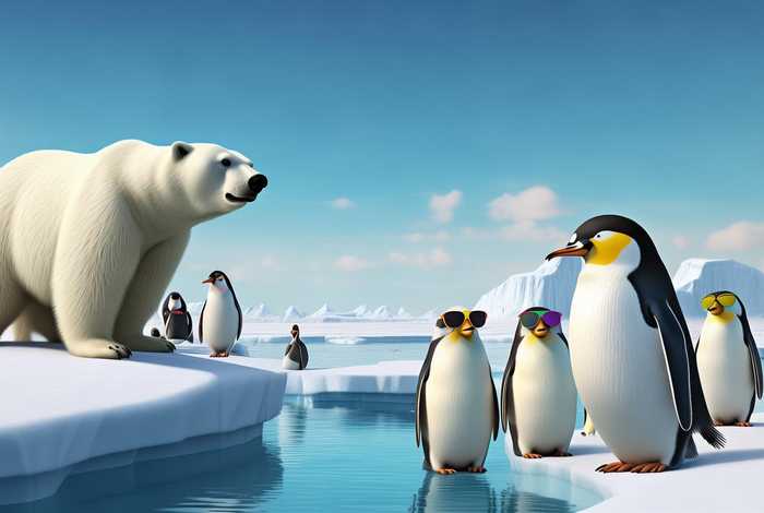 北极熊为什么不吃企鹅宝宝 北极熊为什么不吃企鹅宝宝脑筋急转弯