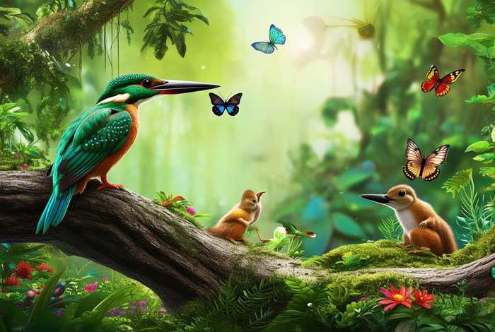 翠鸟的生活地方有哪些；翠鸟的生活地方有哪些动物