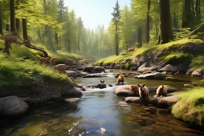 动物生活的环境视频 动物生存环境的视频