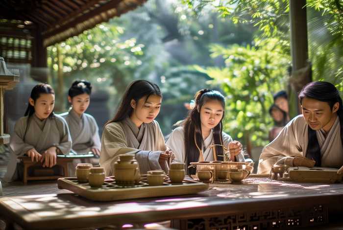 国学精粹茶艺体验、国学茶艺课程方案