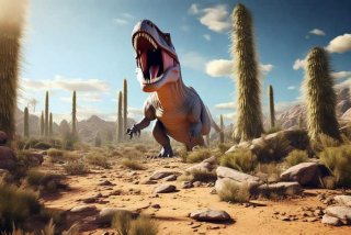 霸王龙生活在什么环境（霸王龙生活在什么环境里）