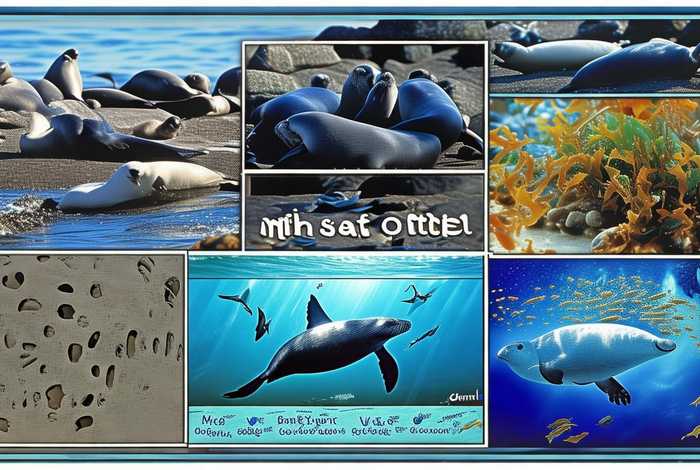 海豹的生活习性和特点的海报 - 海豹的生活特点和觅食情况