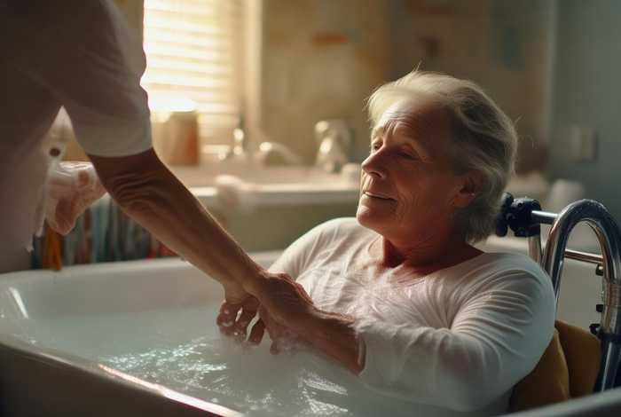 残疾人沐浴- 残疾人沐浴--