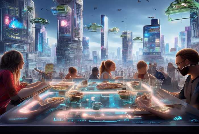 科技改变生活绘画作品图片 科技改变生活绘画作品图片大全