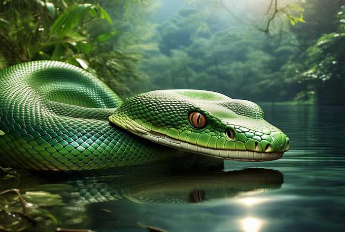 蟒蛇生活在陆地还是水里 蟒蛇生活在陆地还是水里呢 蟒蛇生活在陆地还是水里 蟒蛇生活在陆地还是水里呢