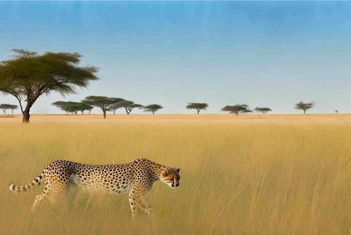猎豹的生活习性作文 - 猎豹生活的地方