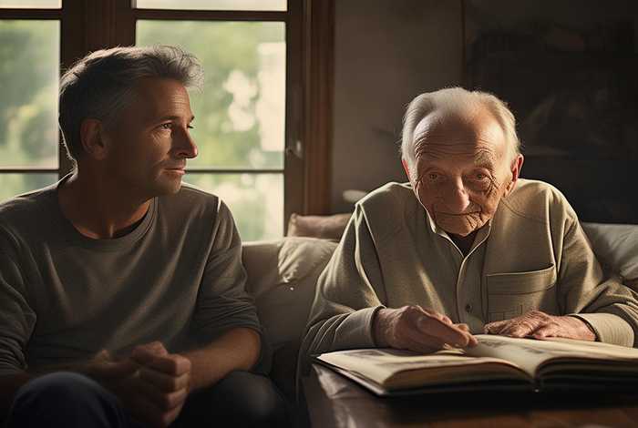 和老人在一起生活的无奈的说说 和老人在一起生活的无奈的说说图片