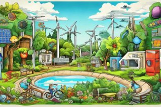 低碳绿色生活手抄报图片图文 - 低碳绿色生活手抄报图片图文并茂