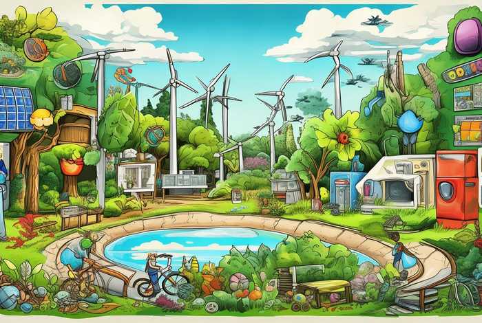 低碳绿色生活手抄报图片图文 - 低碳绿色生活手抄报图片图文并茂