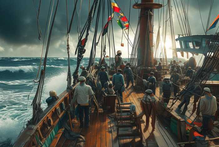 船员的生活记录 - 船员的生活记录怎么写