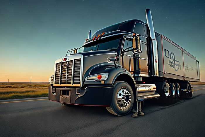 货车司机的生活小说，大货车司机的生活