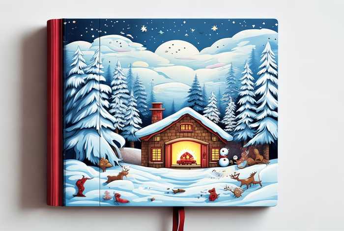 寒假生活记录册手绘封面；寒假生活记录册手绘封面怎么画