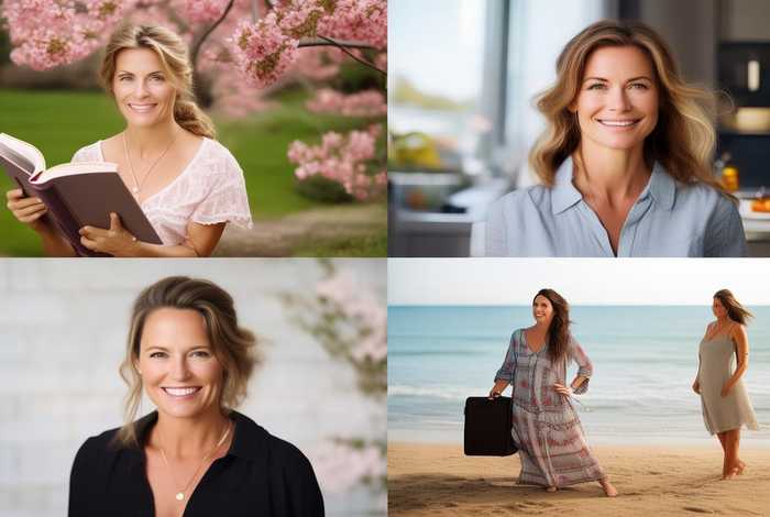 45岁女人生活照组图；45岁女人生活照组图片