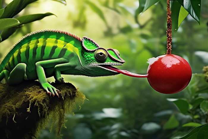 变色龙生活在哪里喜欢吃什么 - 变色龙生活在哪里喜欢吃什么食物呢