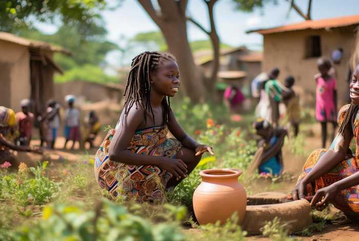 非洲女人怎么生活 非洲女人怎么生活的