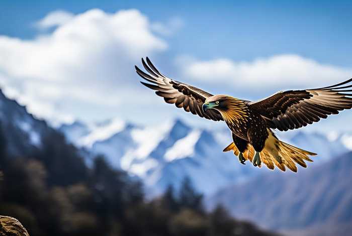 金雕生活在多少米，金雕生活在多少米的地方