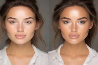 化妆与不化妆的对比照、化妆与不化妆的对比照图片