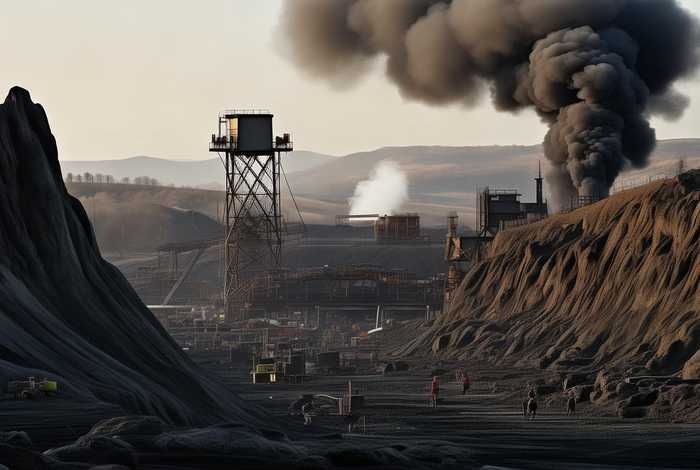 煤矿的地方 - 生产煤矿的地方