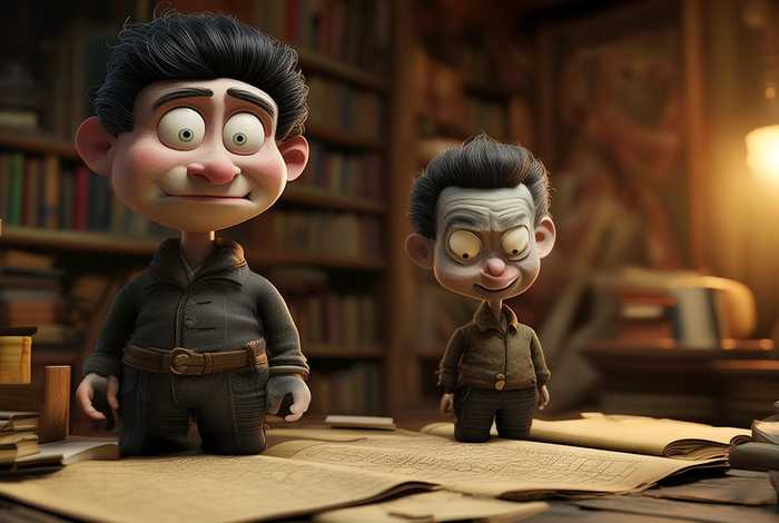 腹黑师兄与面瘫师弟的日常；腹黑师兄与面瘫师弟的日常漫画