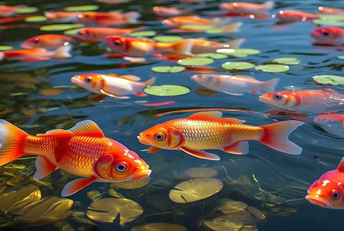 金鱼的生活习惯的描写；金鱼的生活特点描写