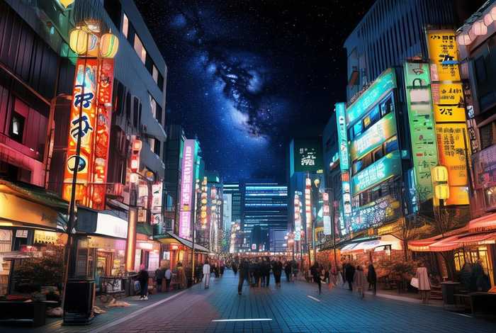 北海道的夜生活；北海道的夜景