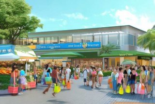 白云生活圈、白云生活超市