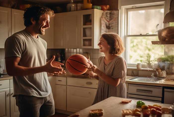 库里和库里老婆日常生活，库里和他的老婆