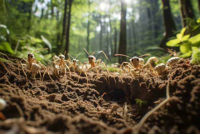 白蚁群体生活；白蚁的群体生活