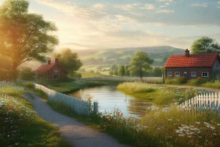 关于农村生活的诗句唯美；关于农村生活的诗句唯美图片