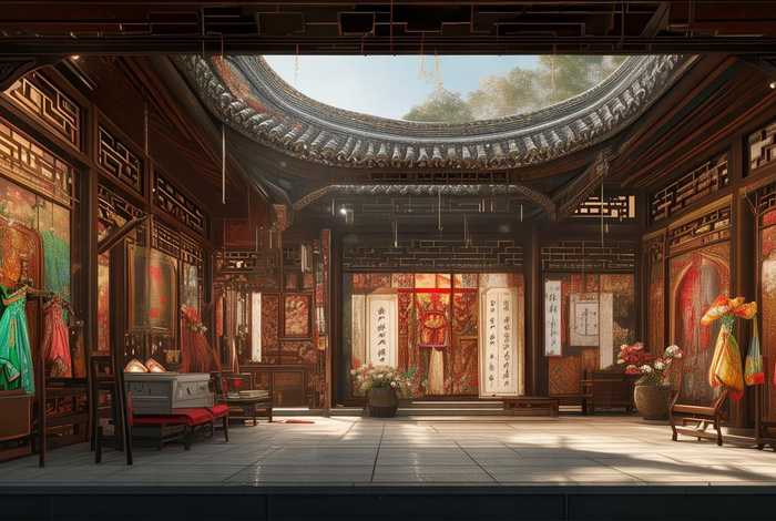 汉服生活馆装修效果图；汉服生活馆装修效果图片