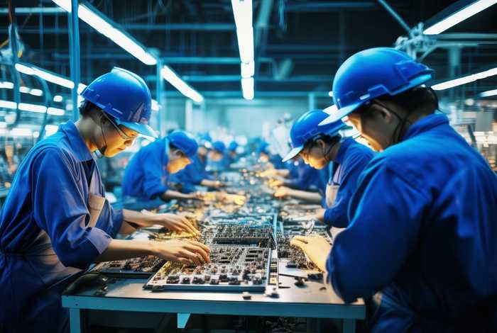 电子厂生活日常 - 电子厂的日常生活