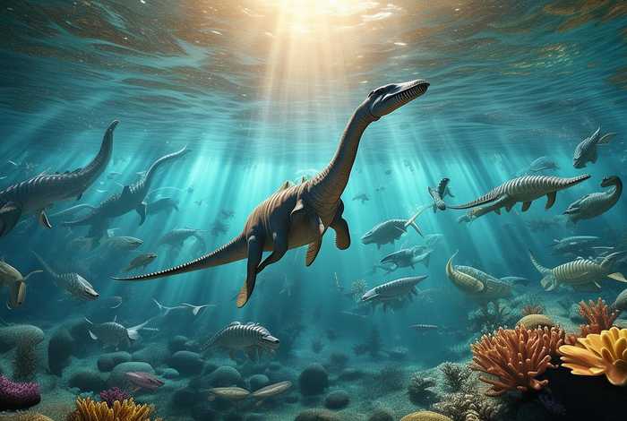 恐龙生活在海洋的什么地方、恐龙时期生活在海洋里的恐龙 恐龙生活在海洋的什么地方、恐龙时期生活在海洋里的恐龙