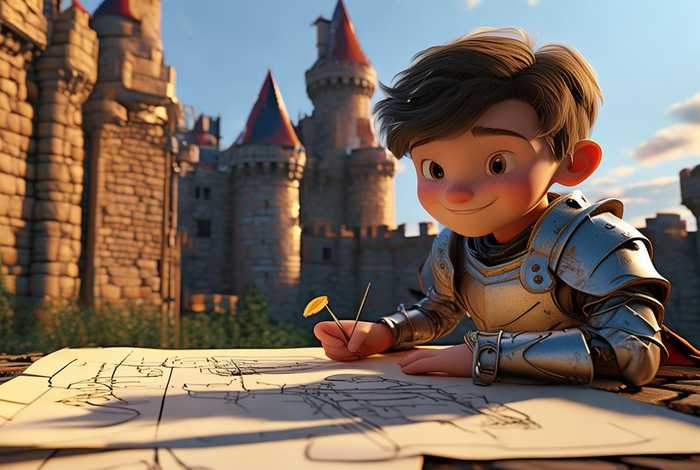 城堡生活才开始漫画；城堡 漫画