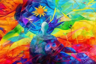 大学生假期生活总结抽象图片（大学生假期生活总结抽象图片大全）