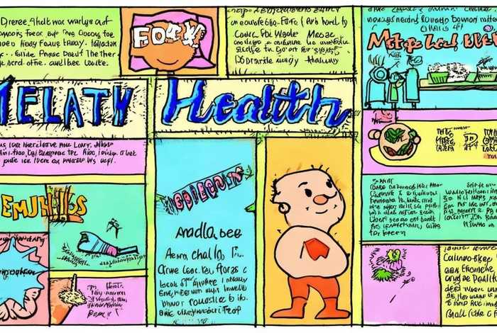 健康生活小常识手抄报，生活健康知识手抄报